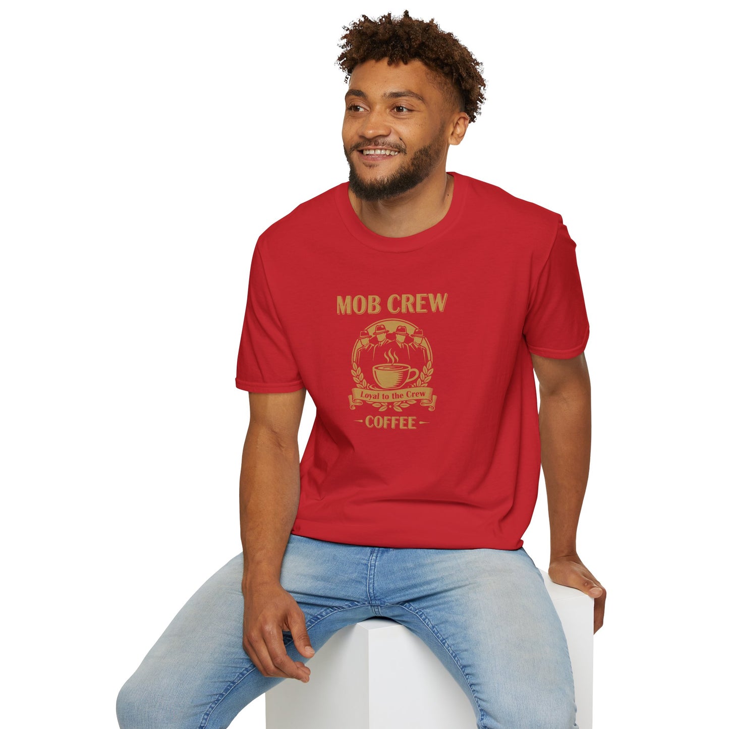Mob Crew Coffee Loyal to The Crew T‑Shirt — Vintage Coffee Lover Tee