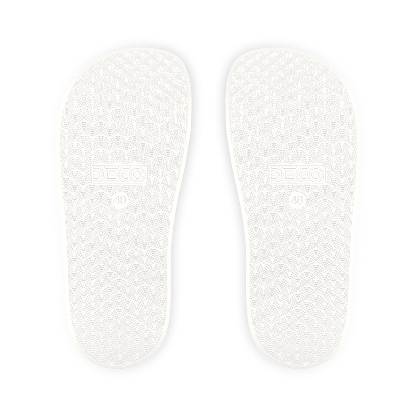 Mob Crew Men’s Crew Logo Slide Sandals Removable-Strap Pool & Casual Slides