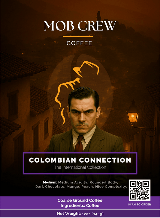 Colombian Connection coffee coarse grind 12oz Colombian single origin premium roast