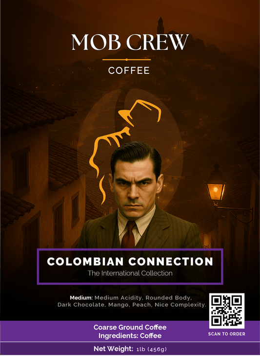 Colombian Connection coffee coarse grind 1lb Colombian single origin premium roast
