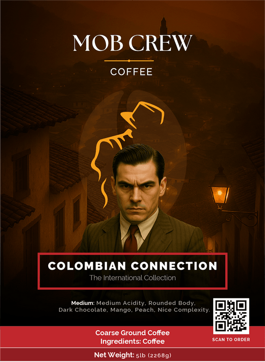 Colombian Connection coffee coarse grind 5lb Colombian single origin premium roast