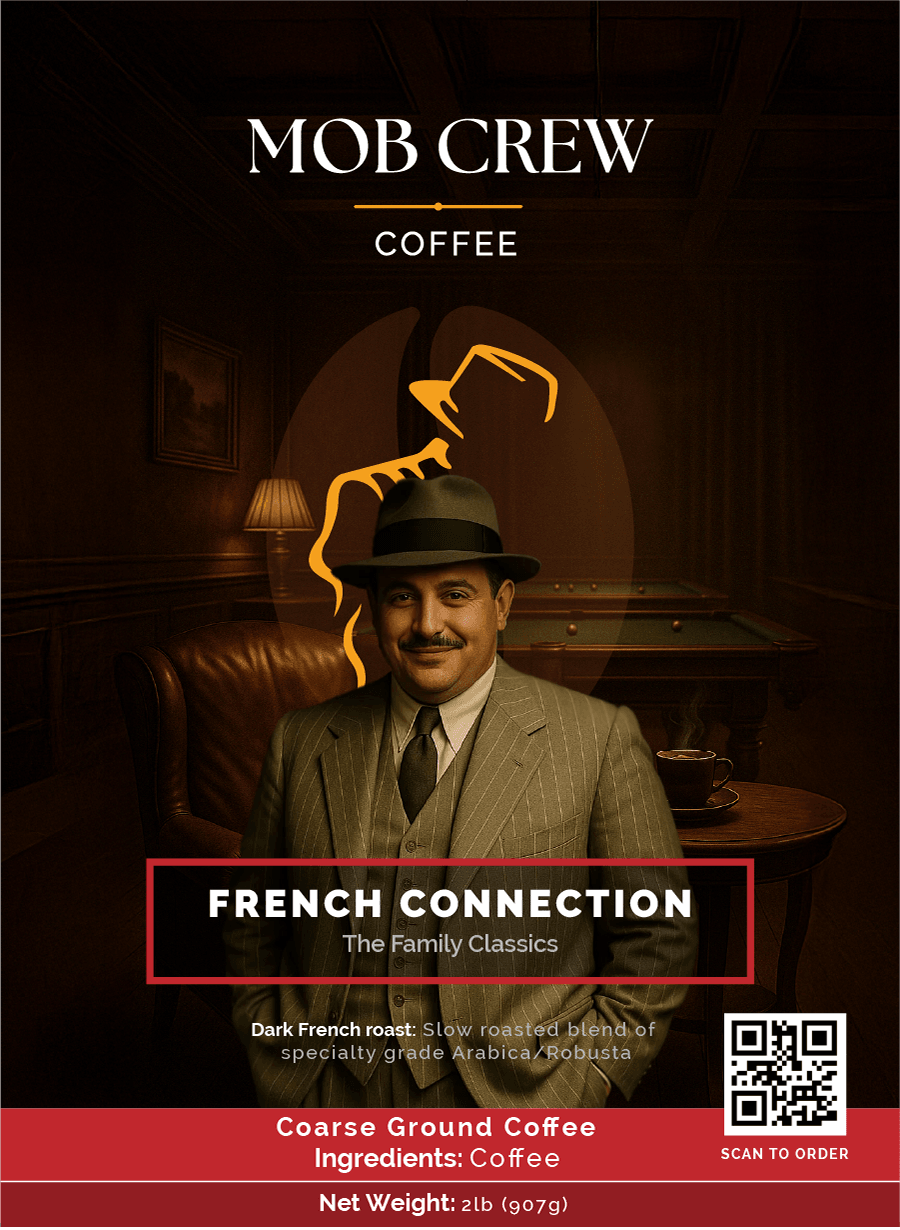 French Connection coffee coarse grind 2lb French-style dark roast sophisticated