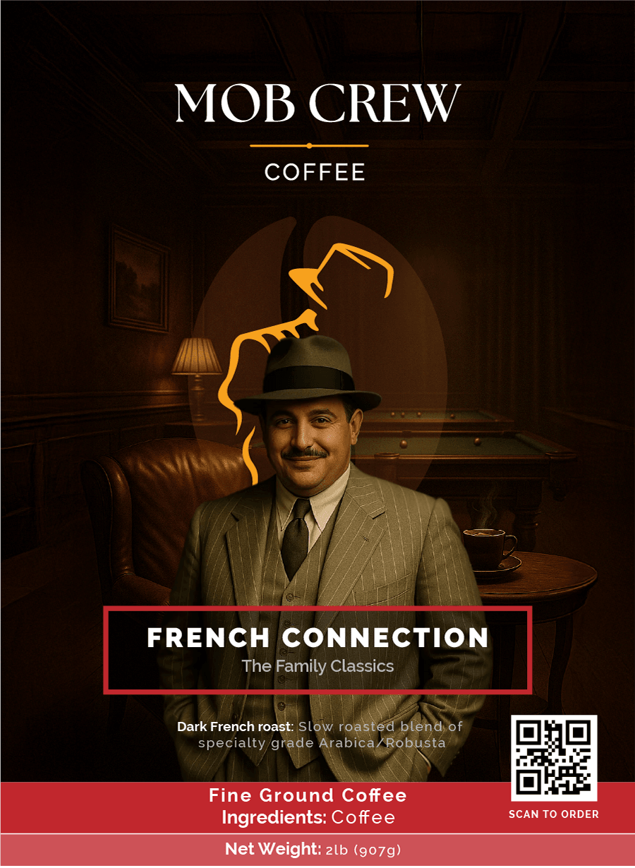 French Connection coffee fine grind 2lb complex dark roast rich aroma