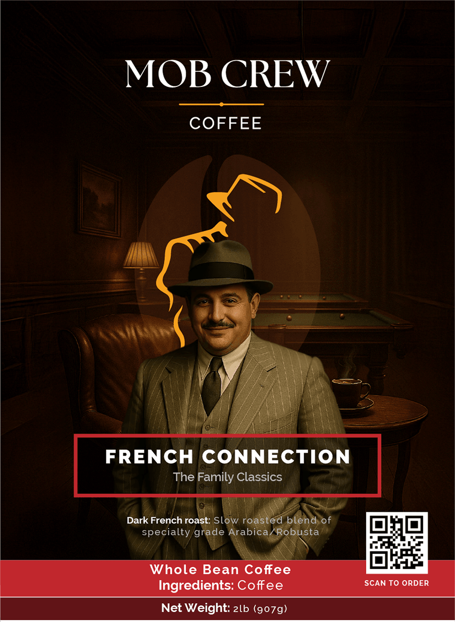 French Connection whole bean coffee 2lb dark roast specialty-grade blend