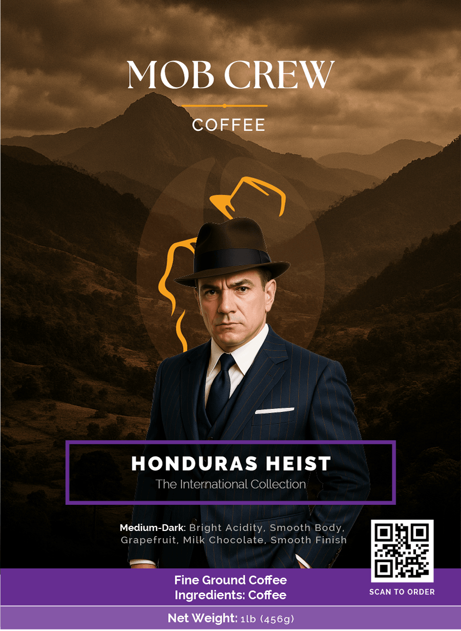 Honduras Heist coffee fine grind 1lb Honduras terroir bright balanced