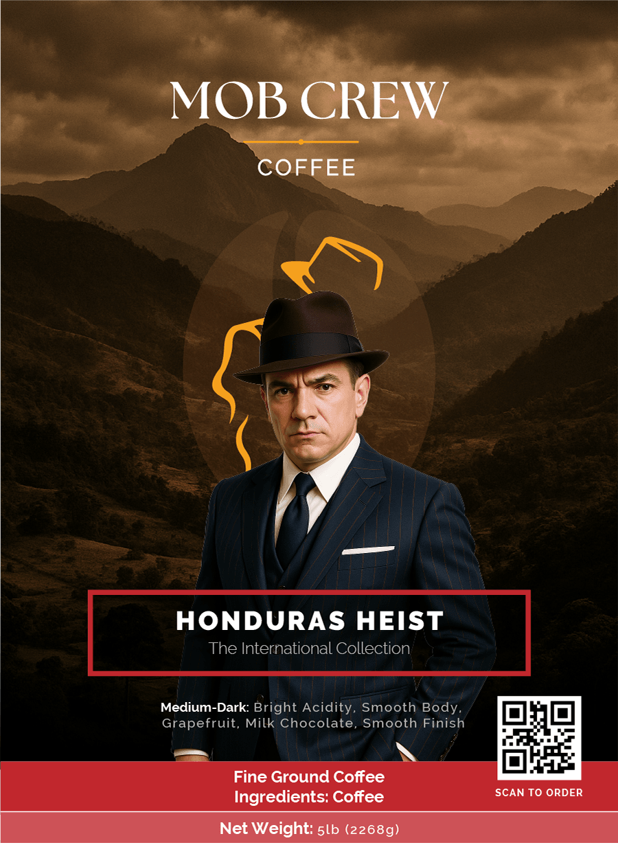 Honduras Heist coffee fine grind 5lb Honduras terroir bright balanced