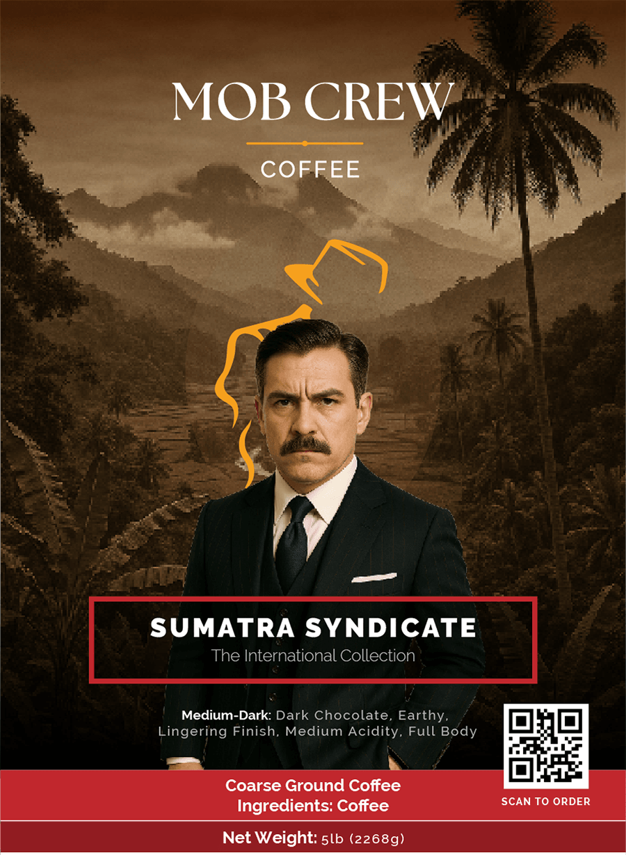 Sumatra Syndicate coffee coarse grind 5lb Indonesian single origin premium roast
