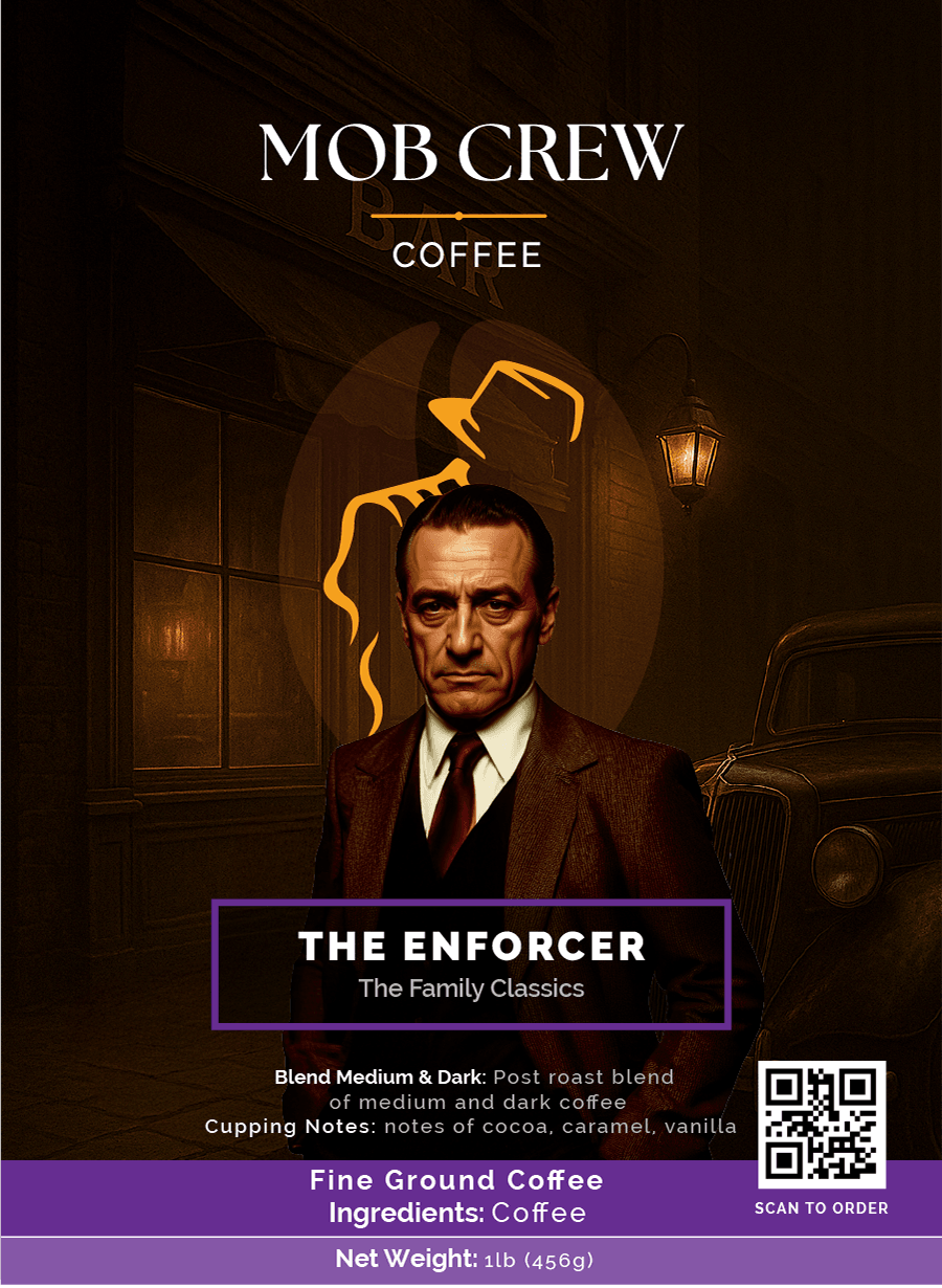 The Enforcer coffee fine grind 1lb complex harmonious flavor profile