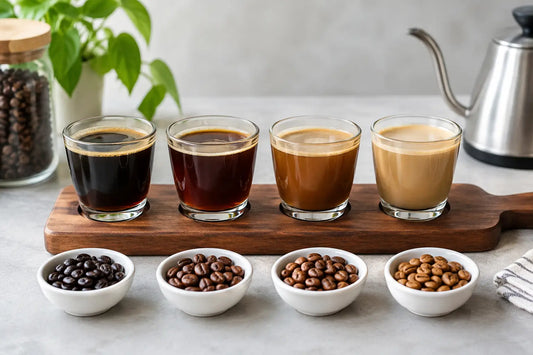 How to Create a Coffee Tasting Flight at Home