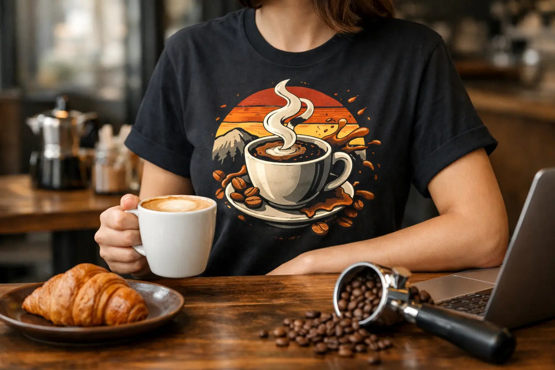 Graphic Tees for Coffee Lovers That Hit Hard
