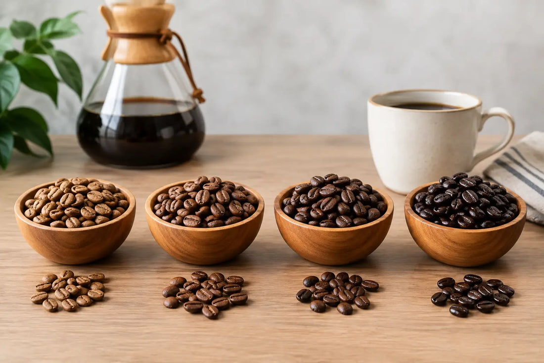 A Guide to Coffee Roast Levels for Better Brews