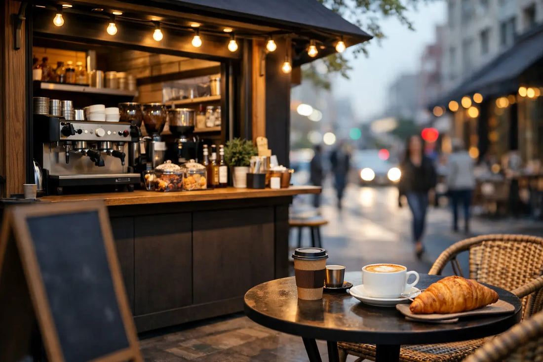 How to Build a Coffee Corner That Runs the Block