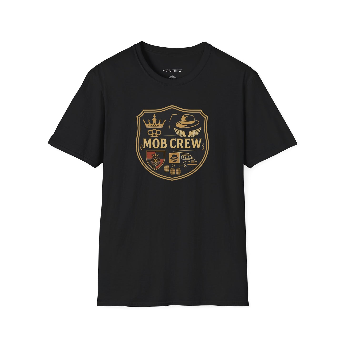 Mob Crew 4 Family Shield T-Shirt