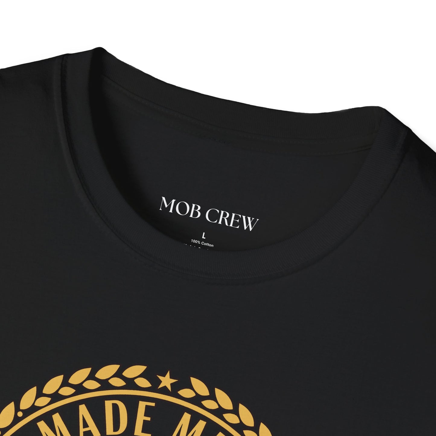 Mob Crew Made Men Drink Mob Crew Coffee T‑Shirt