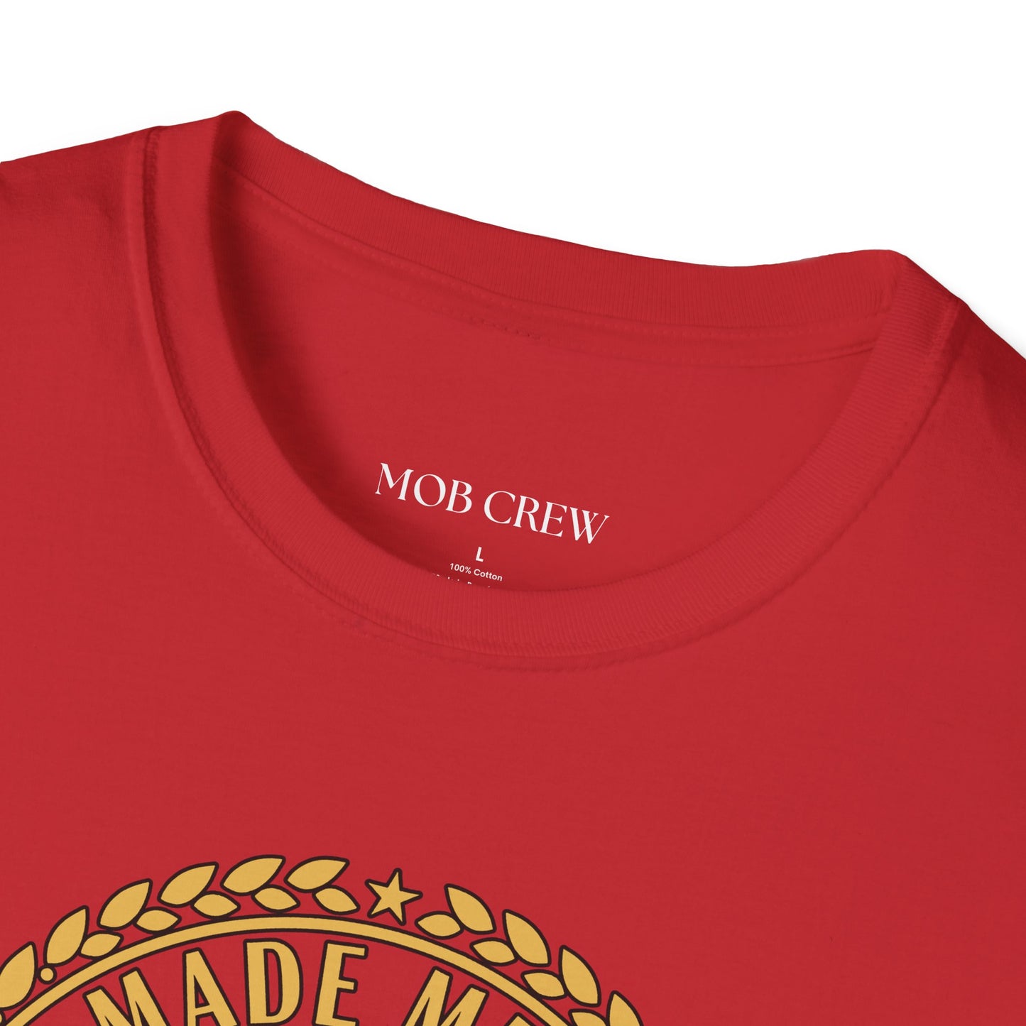Mob Crew Made Men Drink Mob Crew Coffee T‑Shirt