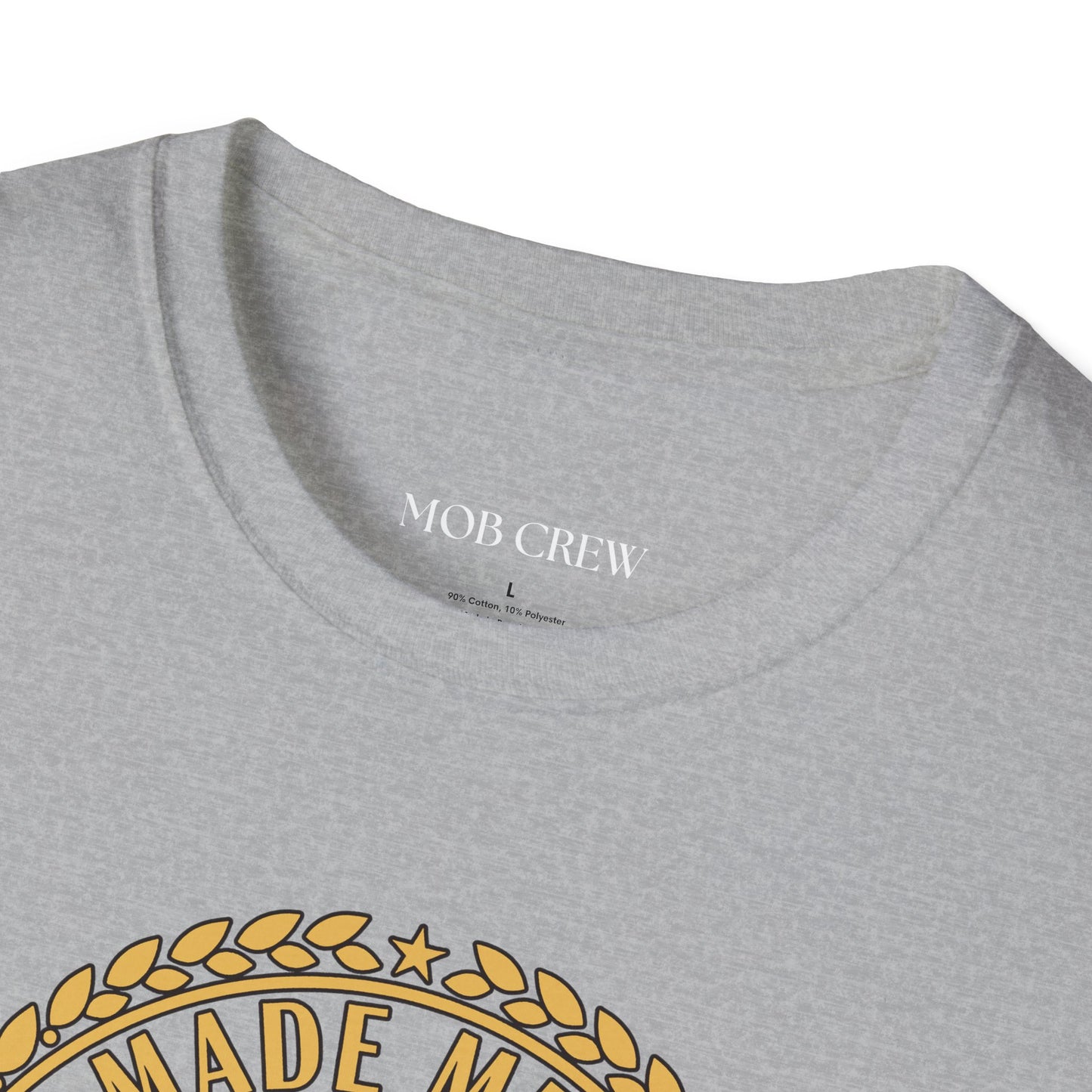 Mob Crew Made Men Drink Mob Crew Coffee T‑Shirt