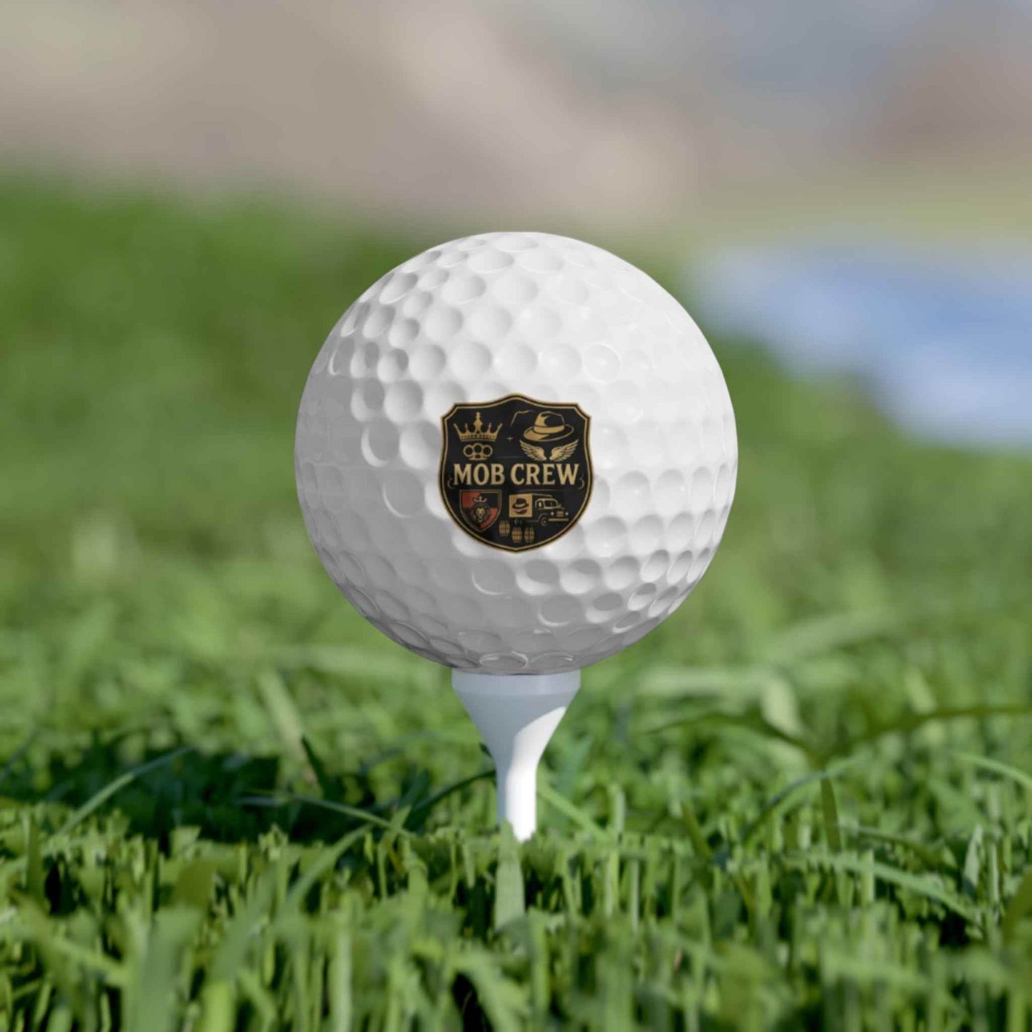 Mob Crew Golf Balls, 6pcs