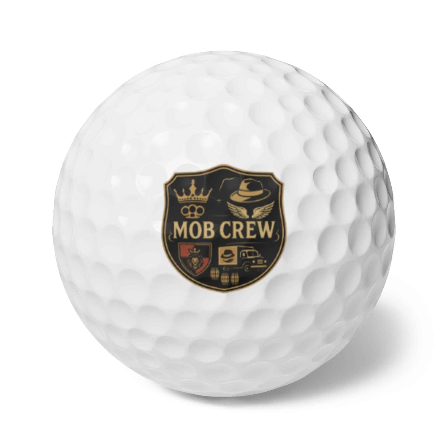 Mob Crew Golf Balls, 6pcs