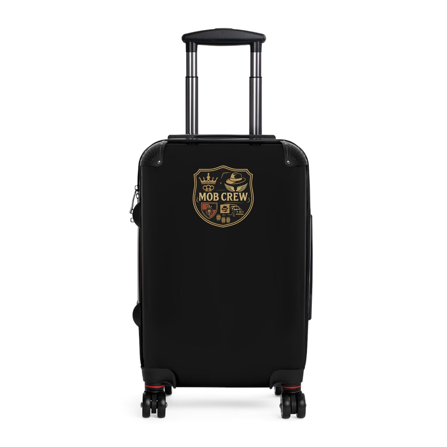 Mob Crew Small Luggage, Stylish Fun Luggage Perfect for Vacations Travel Suitcase Modern Carry-On