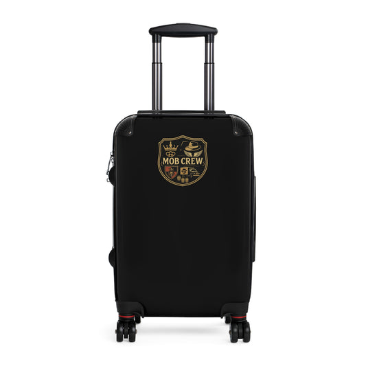 Mob Crew Small Luggage, Stylish Fun Luggage Perfect for Vacations Travel Suitcase Modern Carry-On