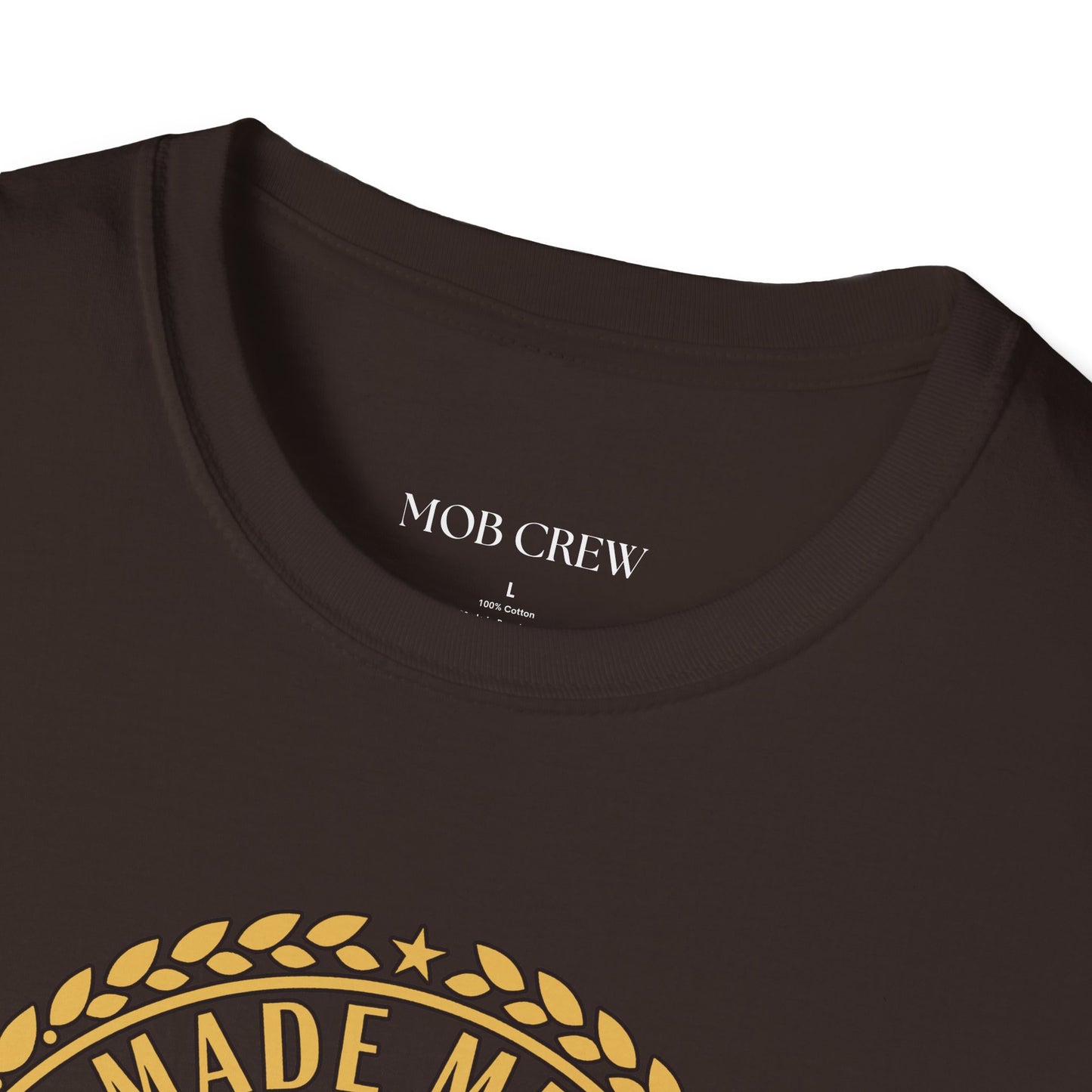 Mob Crew Made Men Drink Mob Crew Coffee T‑Shirt
