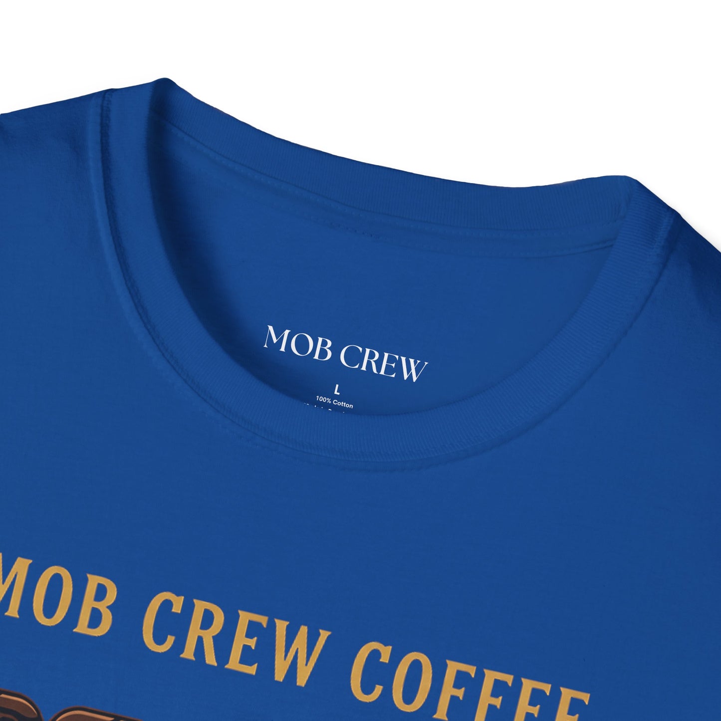Mob Crew No Weak Coffee, No Weak Links T‑Shirt Vintage Chain Logo Tee