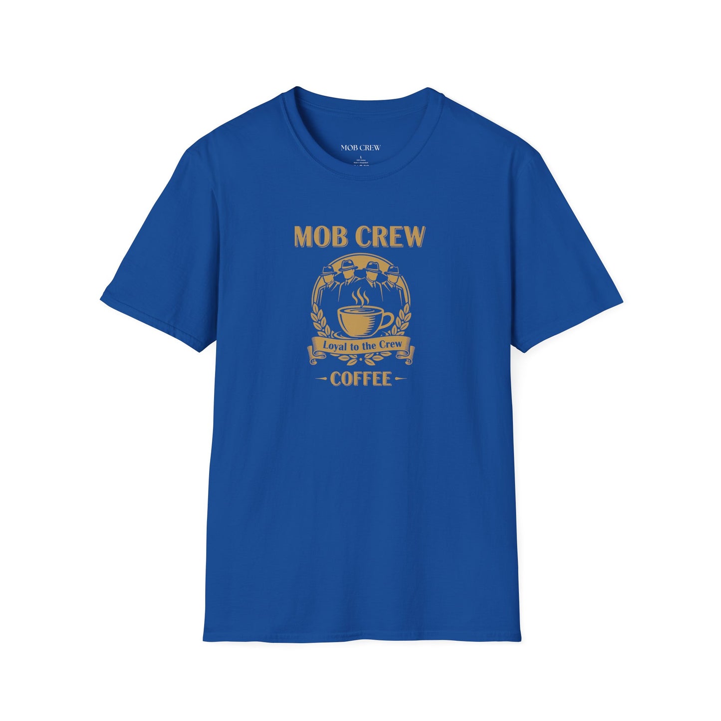 Mob Crew Coffee Loyal to The Crew T‑Shirt — Vintage Coffee Lover Tee