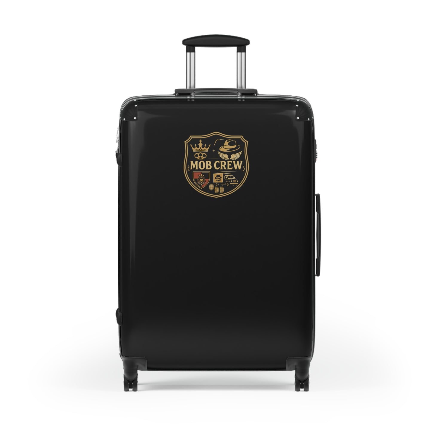Mob Crew Large Luggage, Stylish Fun Luggage Perfect for Vacations Travel Suitcase Modern Carry-On