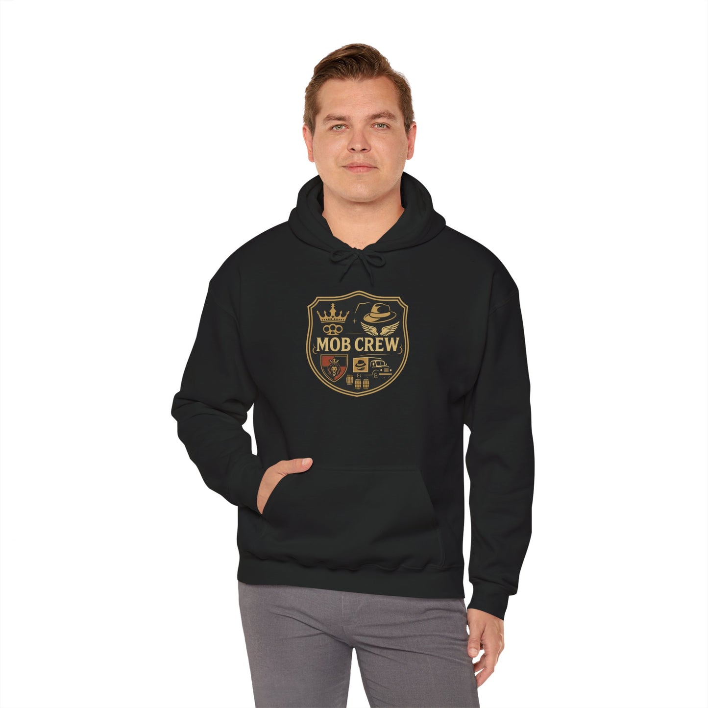 Mob Crew Hoodie 4 Family Shield