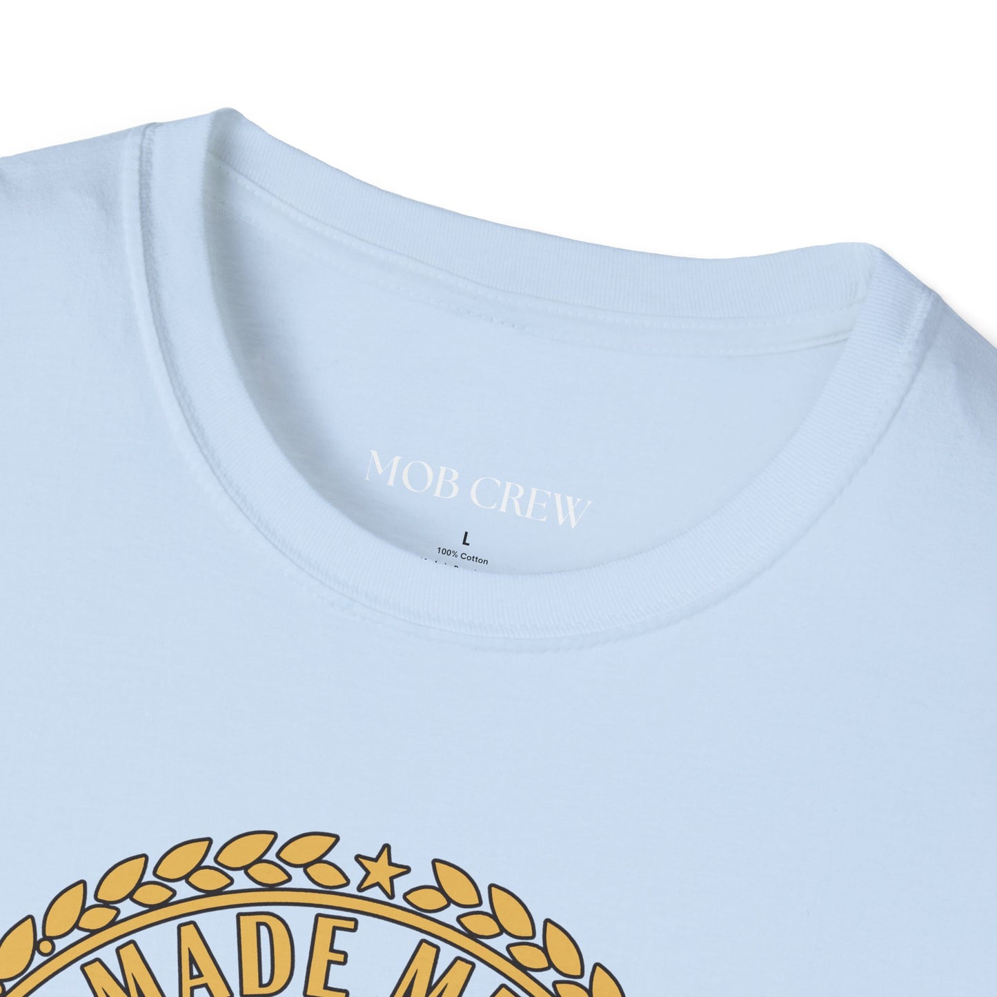 Mob Crew Made Men Drink Mob Crew Coffee T‑Shirt