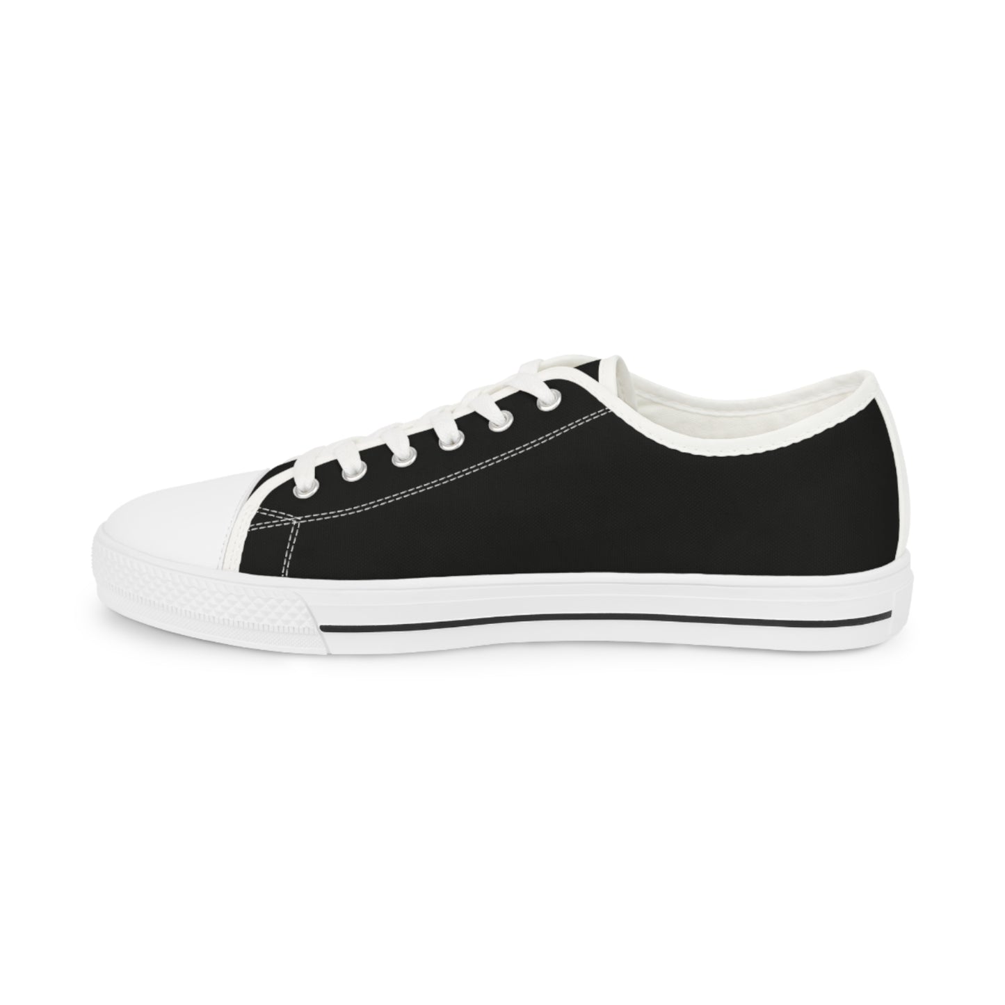 Mob Crew Classic Black Low Top Sneakers Men’s Casual Canvas Shoes