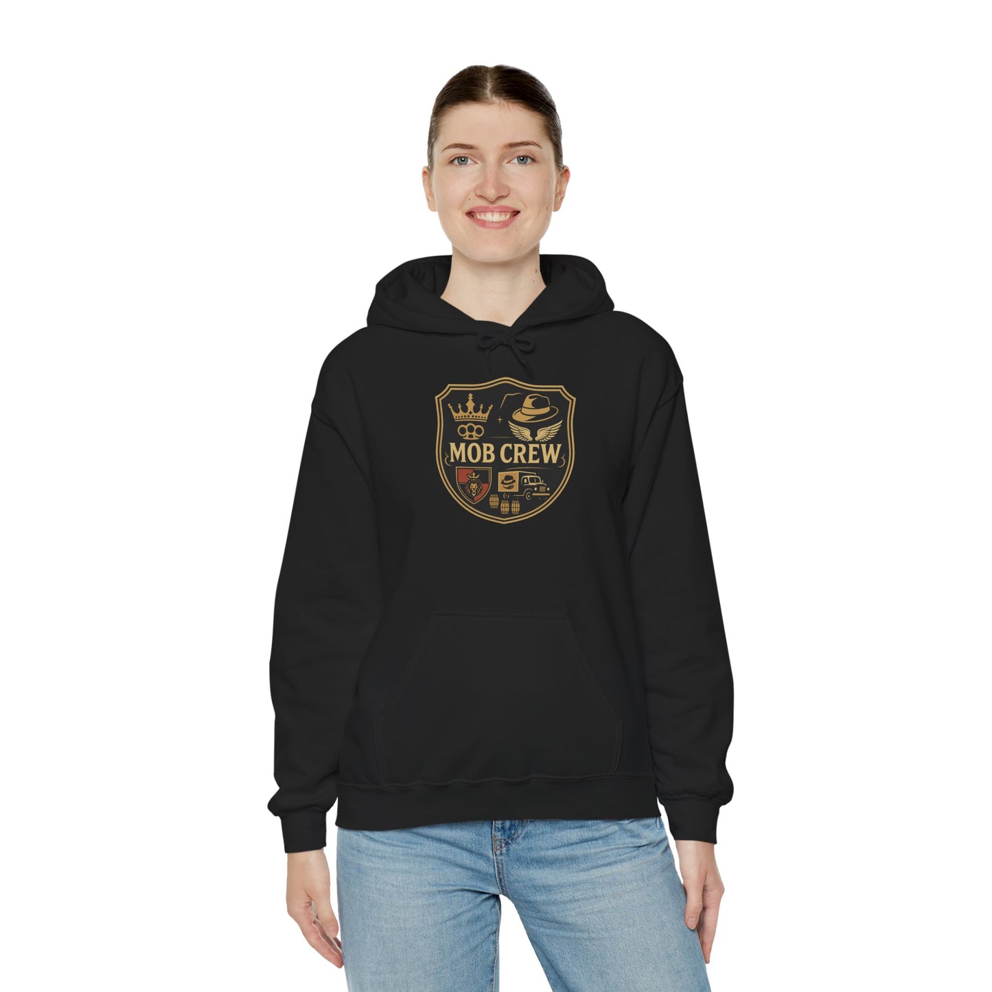 Mob Crew Hoodie 4 Family Shield