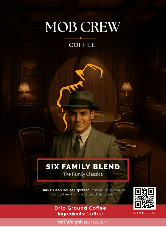 Six Family Blend - Espresso Roast 5lb: Experience the depth. - Mob Crew