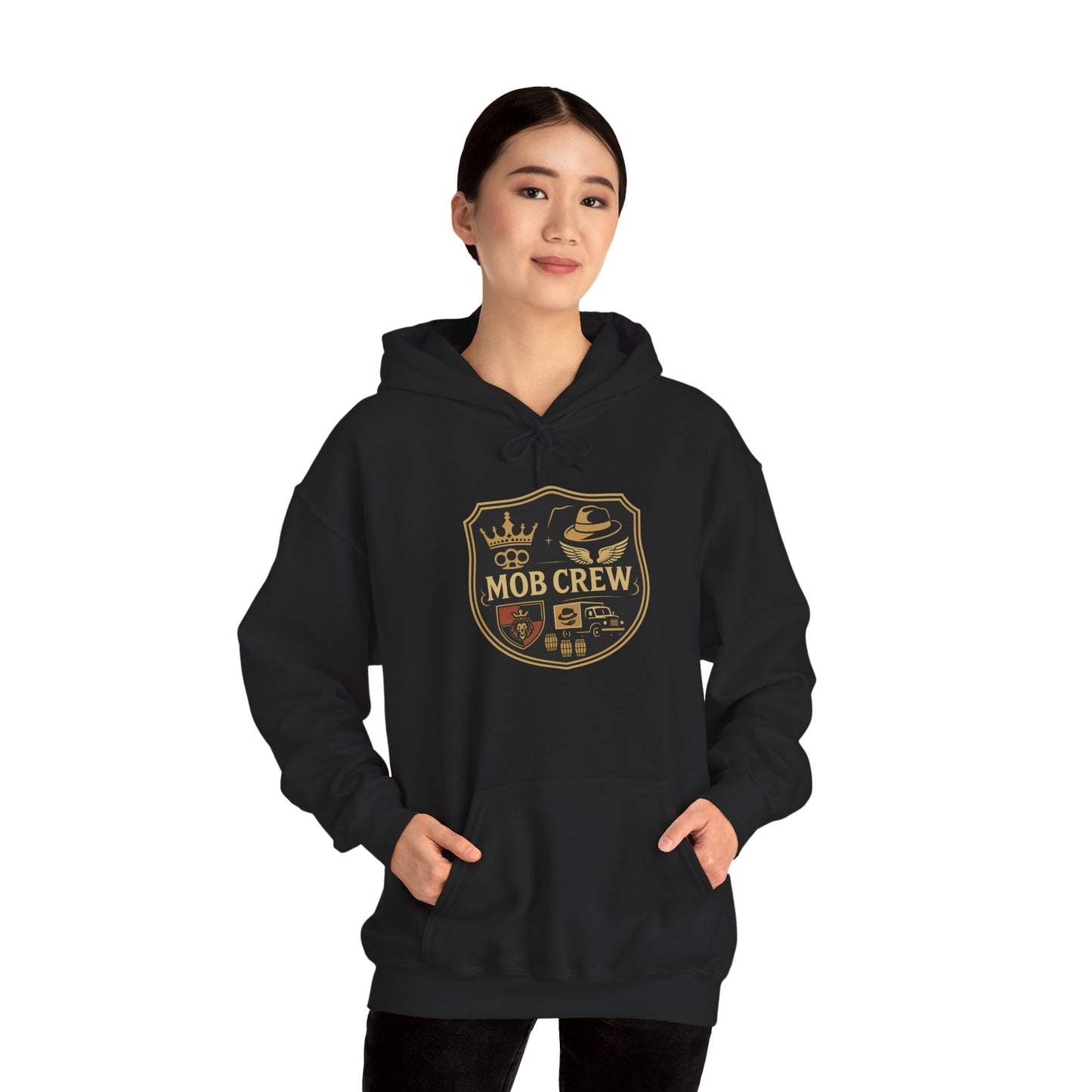 Mob Crew Hoodie 4 Family Shield