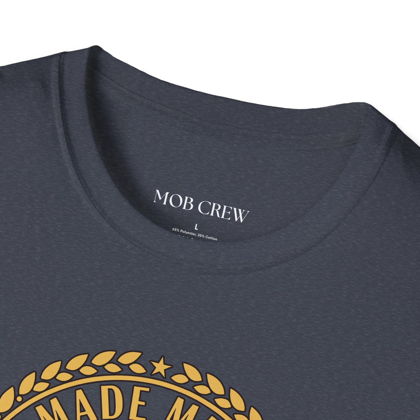 Mob Crew Made Men Drink Mob Crew Coffee T‑Shirt