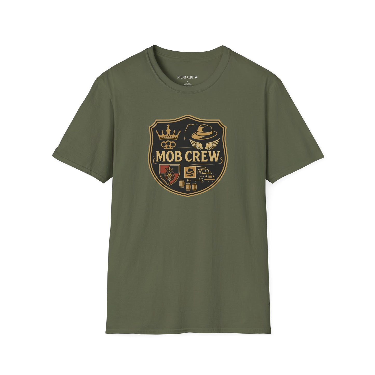 Mob Crew 4 Family Shield T-Shirt