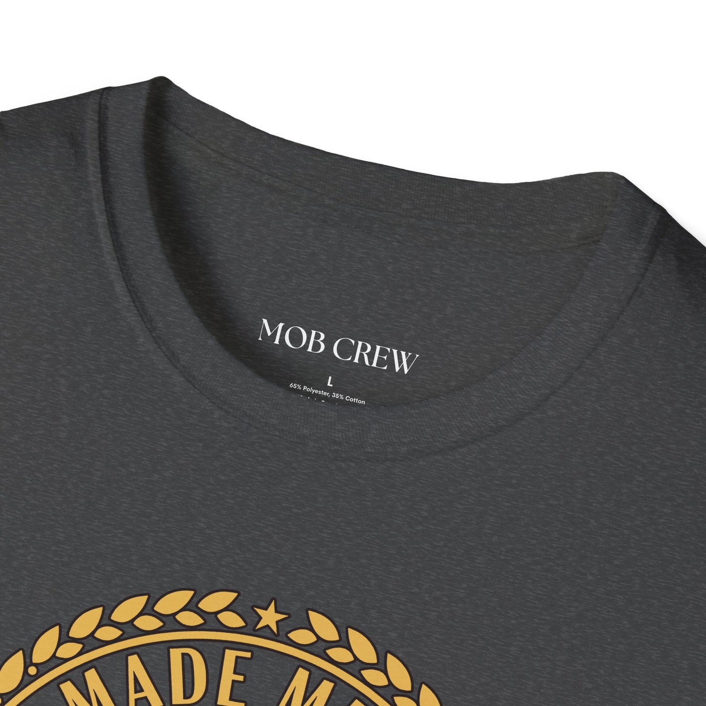Mob Crew Made Men Drink Mob Crew Coffee T‑Shirt