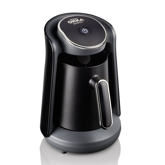 Arzum Okka Minio Automatic Turkish Coffee Maker, Black/Silver
