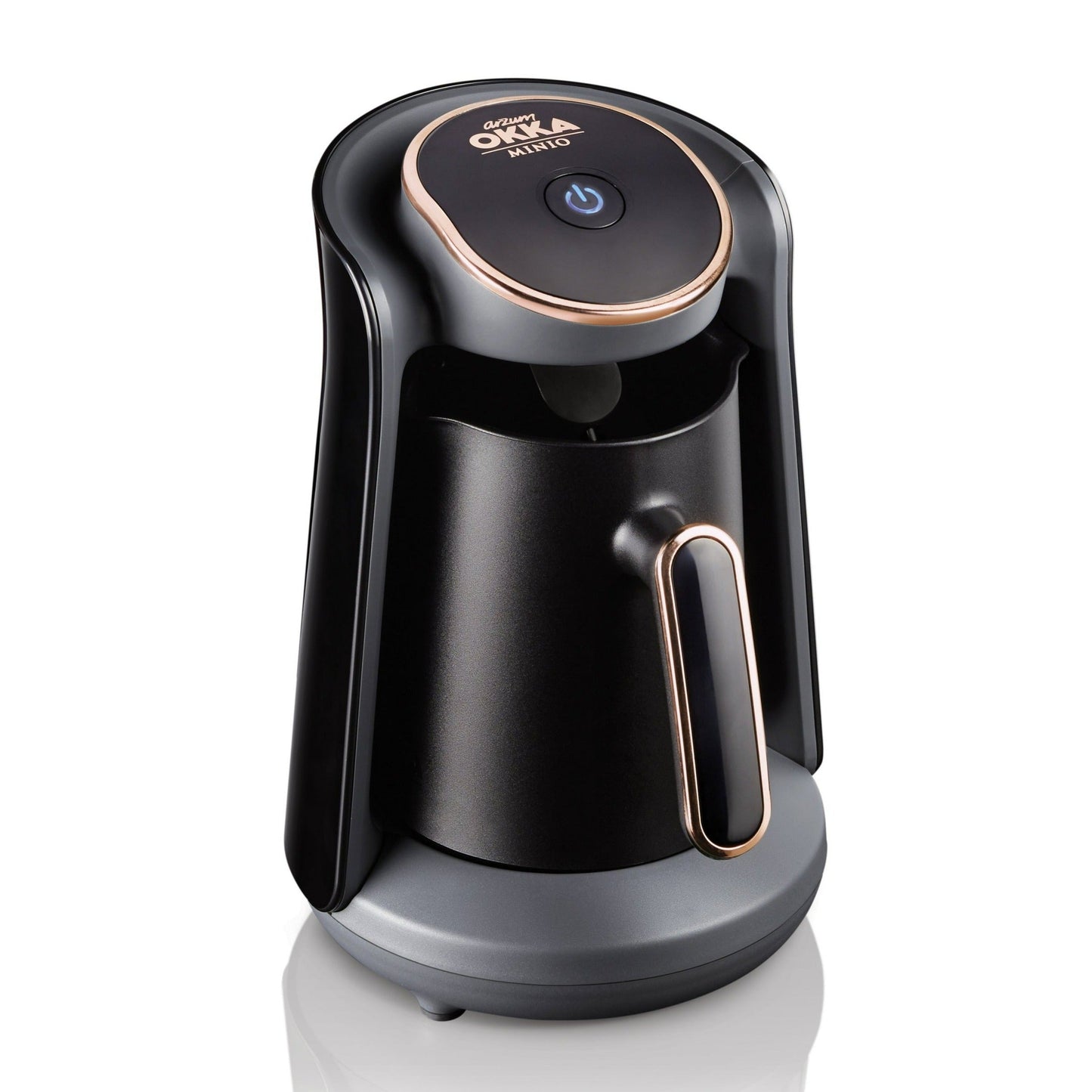 Arzum Okka Minio Automatic Turkish Coffee Maker, Black/Gold