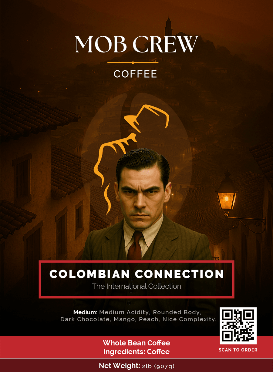 Colombian Connection whole bean coffee 2lb single origin Colombian premium beans