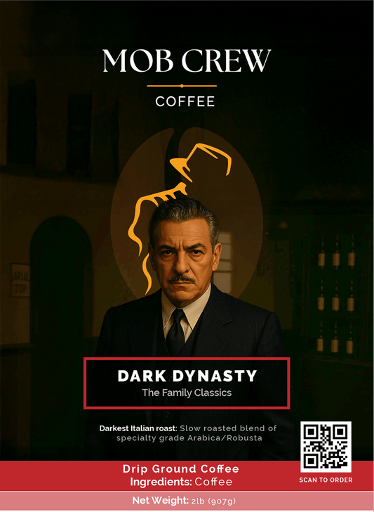 Dark Dynasty coffee drip grind 2lb darkest roast rich smokey potent