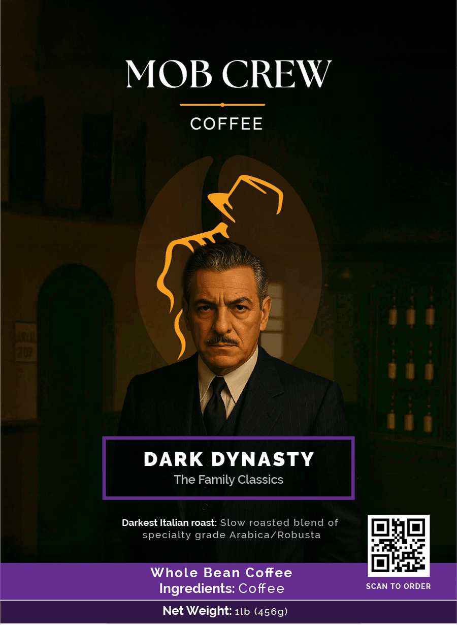 Dark Dynasty whole bean coffee 1lb darkest roast specialty-grade blend