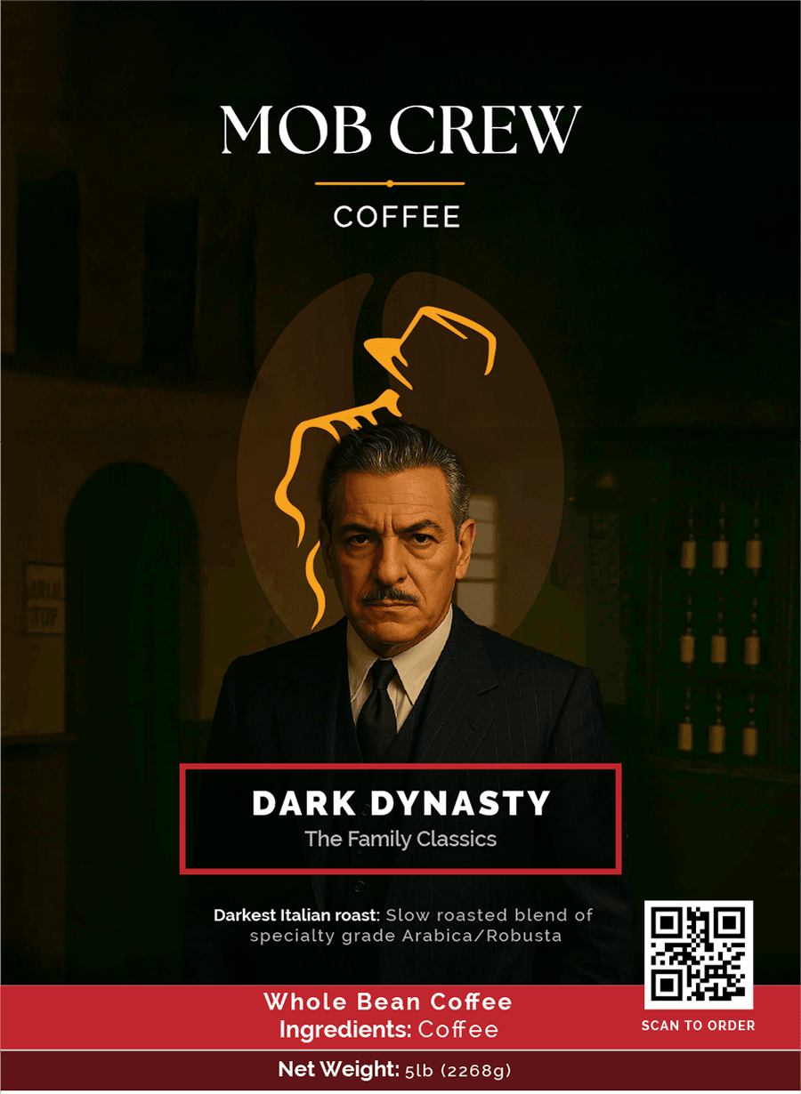 Dark Dynasty whole bean coffee 5lb darkest roast specialty-grade blend