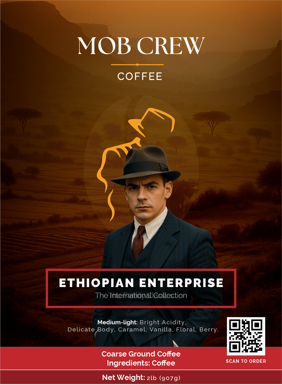 Ethiopian Enterprise coffee coarse grind 2lb Ethiopian single origin premium roast