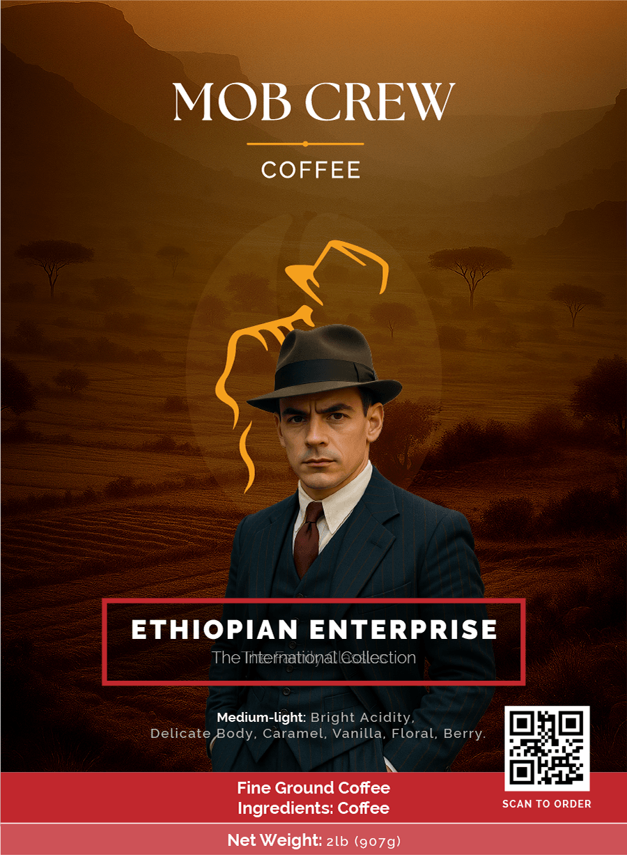 Ethiopian Enterprise coffee fine grind 2lb Ethiopia terroir bright delicate