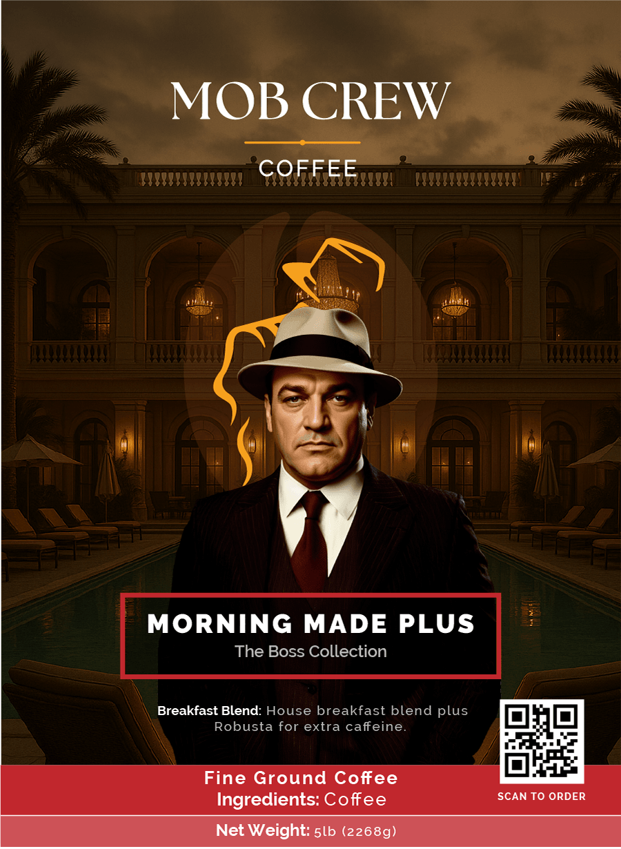 Morning Made Plus coffee fine grind 5lb morning kickstart high energy blend