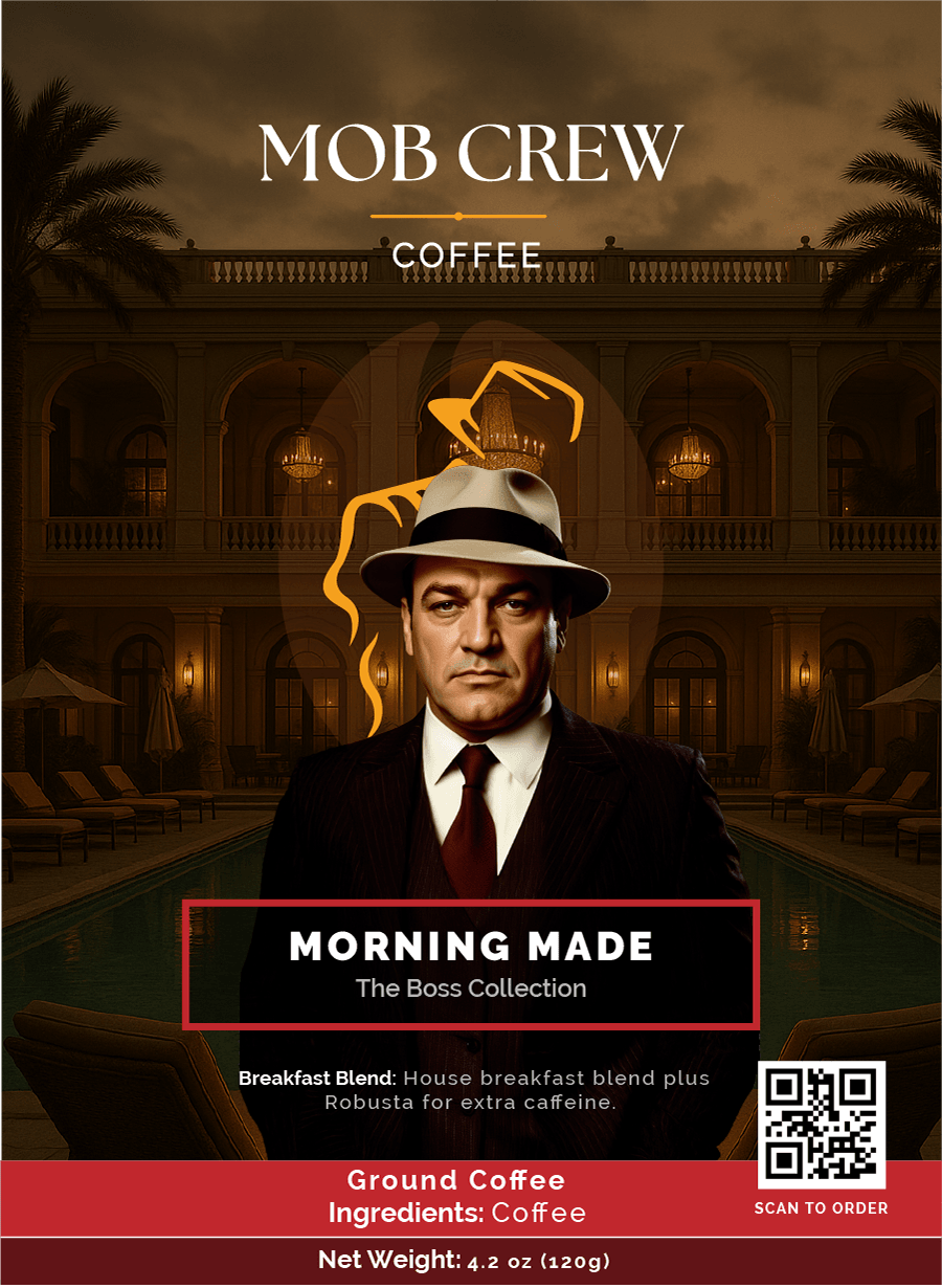 Morning Made coffee pods 12 count premium single serve K-cups breakfast blend Mob Crew Coffee