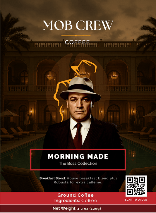 Morning Made coffee pods 12 count premium single serve K-cups breakfast blend Mob Crew Coffee