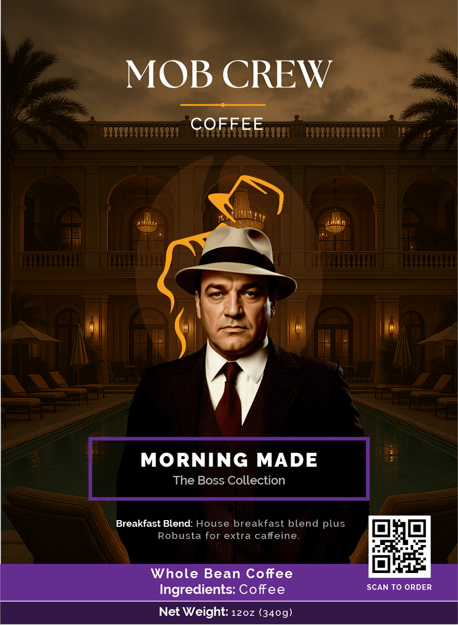 Morning Made whole bean coffee 12oz breakfast blend premium house blend