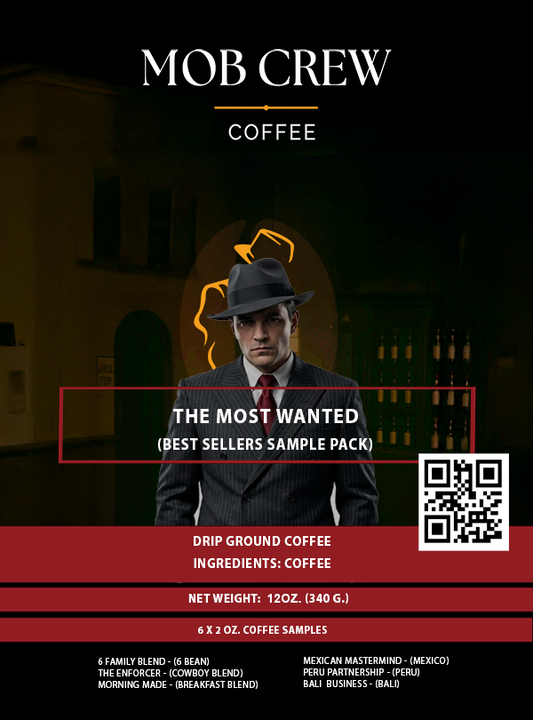 Most Wanted (Best Sellers) Sample Pack — 6x 2oz Ground Coffee Samples